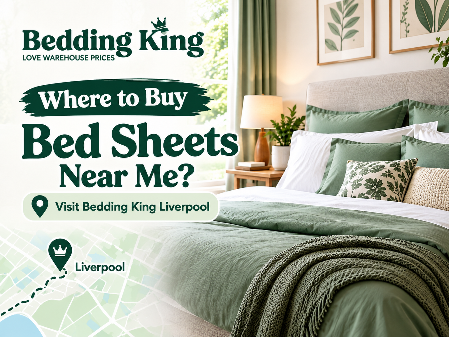Where to Buy Bed Sheets Near Me? Visit Bedding King